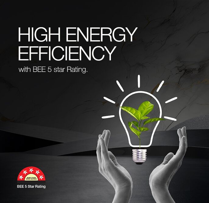 AO Smith Elegance Slim Neo 5 Star Rated Horizontal high energy efficiency