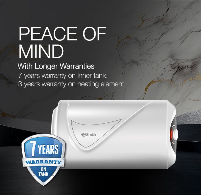 AO Smith Elegance Slim Neo 5 Star Horizontal Warranty