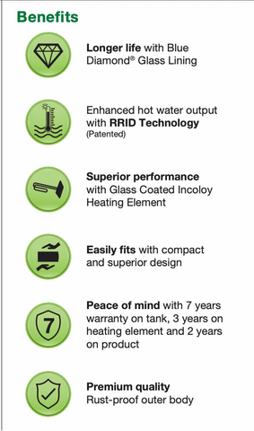 AO Smith Elegance Slim Neo Benefits