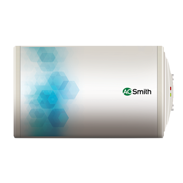 AO Smith Elegance Slim Water Heater 25 Litres - Horizontal - Front View