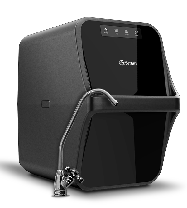 AO Smith Z3 - Under the Counter RO Water Purifier with Antioxidant - 6 Litres - Onyx Black