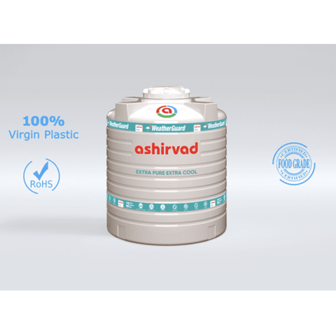 Ashirvad Triple Layer Pure Water Storage Tank 500 Litres - Better Home