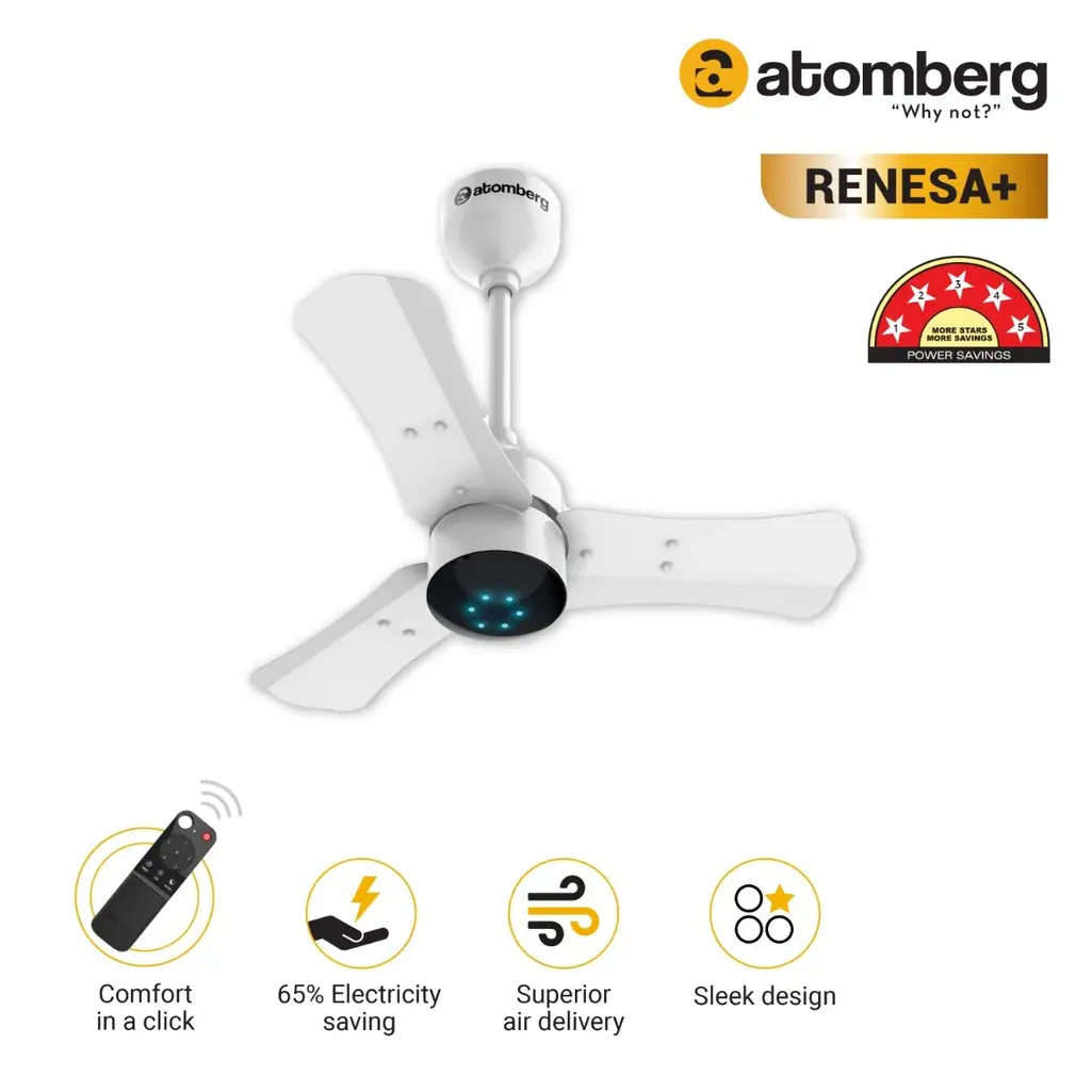 Atomberg_Renesa_600mm_BLDC_Ceiling_Fan_With_Remote_Control-Pearl_White