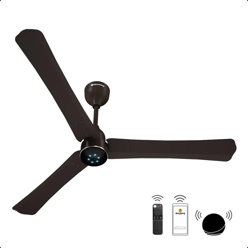 Atomberg_Renesa_Halo_1200mm_BLDC_Ceiling_Fan_with_Remote_Control_LED_Indicators-Blaze Brown