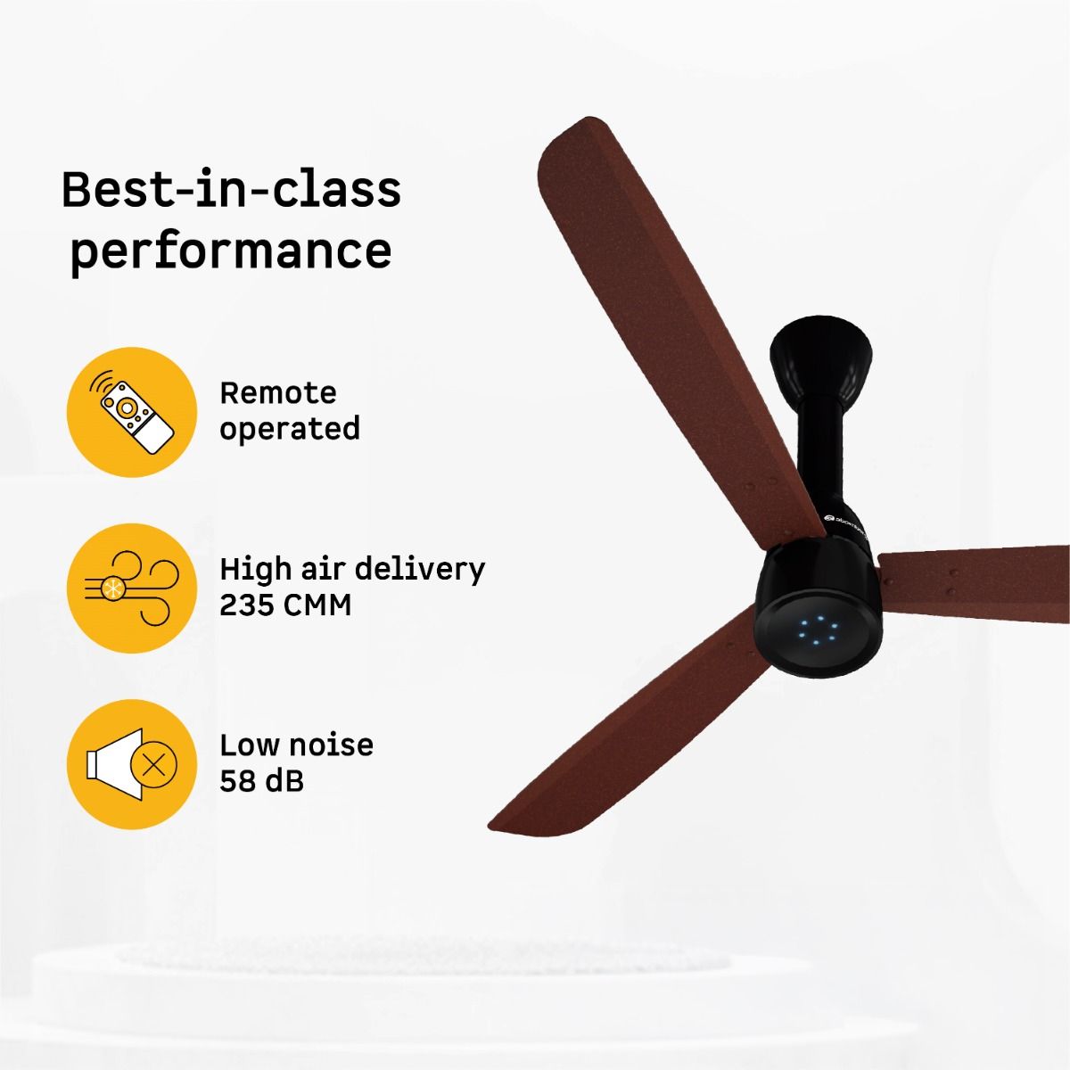 Atomberg Renesa Prime Crest Ceiling Fan Features