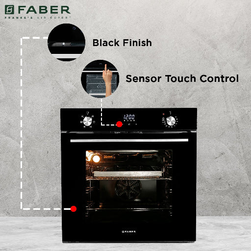 Faber Oven 83 Litres FBIO 83L 6F AF BK