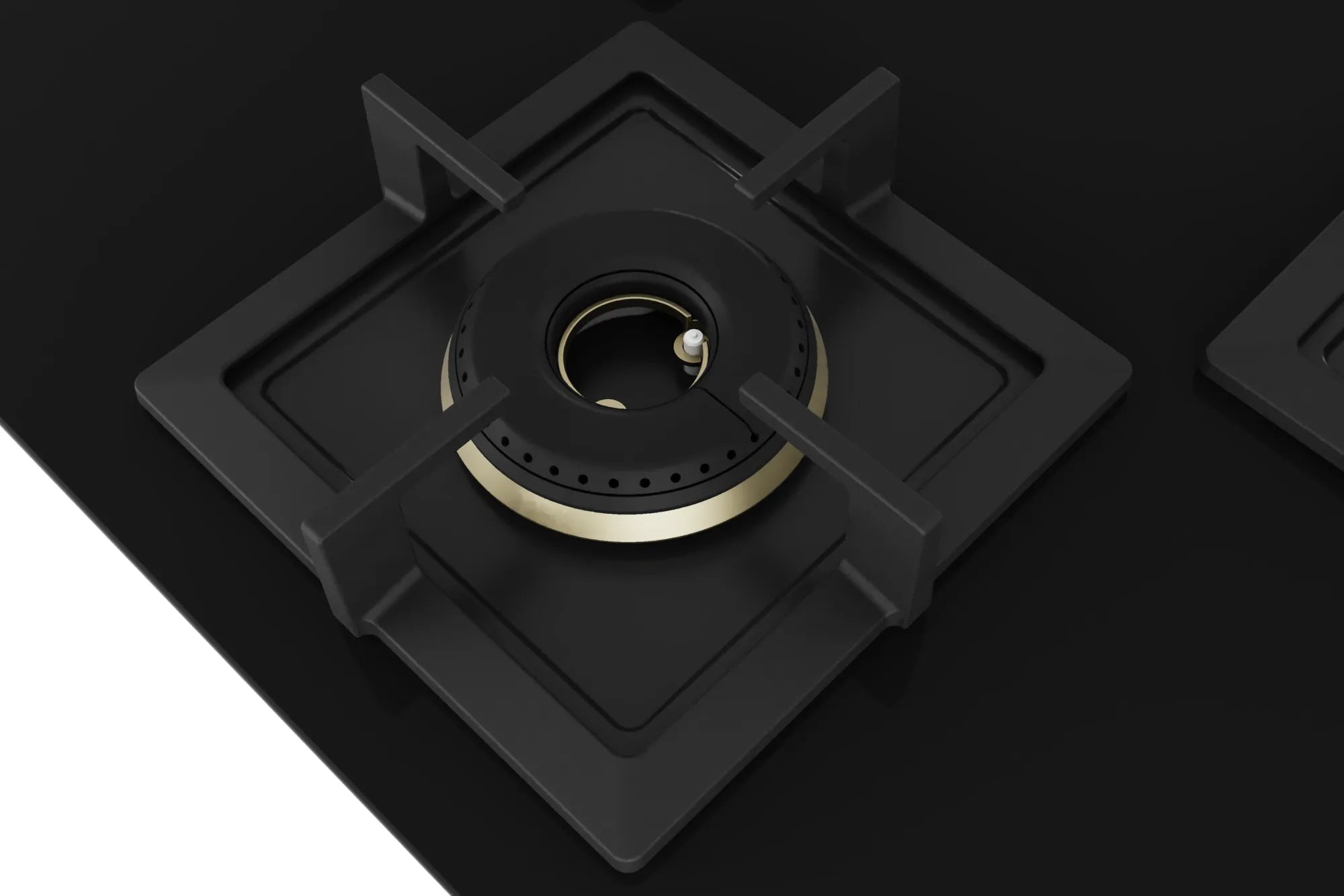 Bosch-Built-in-Gas-Hob-75CM-Series6-3Burner-PND7B6G20I-Tempered-Glass-Black - Topview2