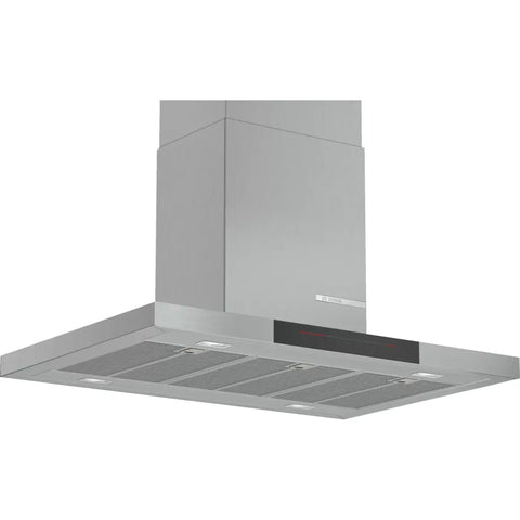 Bosch-Chimney90CM-DIB98JQ50I-Series6-Island-CookerHood-StainlessSteel-FullView