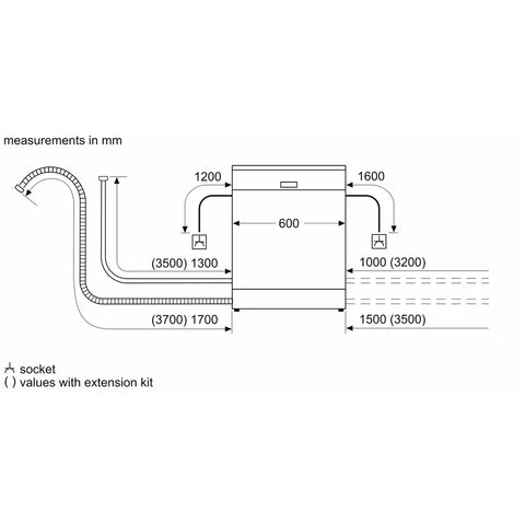 Bosch-Free-Standing-Dishwasher-13Place-Settings-Series6-60Cm-SMS66GI01I-Brushed-steelanti-fingerprint-Specification