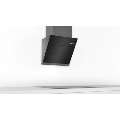 BoschChimney60CM-DWKF68G60I-Series4-WallMountedCookerHood-Black-Installation