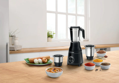 Bosch TrueMixx 500 W Mixer Grinder Black MG2213C1KI