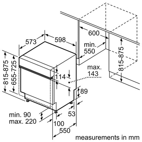 Bosch_Built_In_Dishwasher - Specification