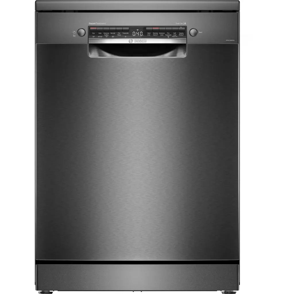 Bosch Free-Standing Dishwasher 15 Place Settings - Series 6 - 60 Cm - SMS6HMC00I Front View