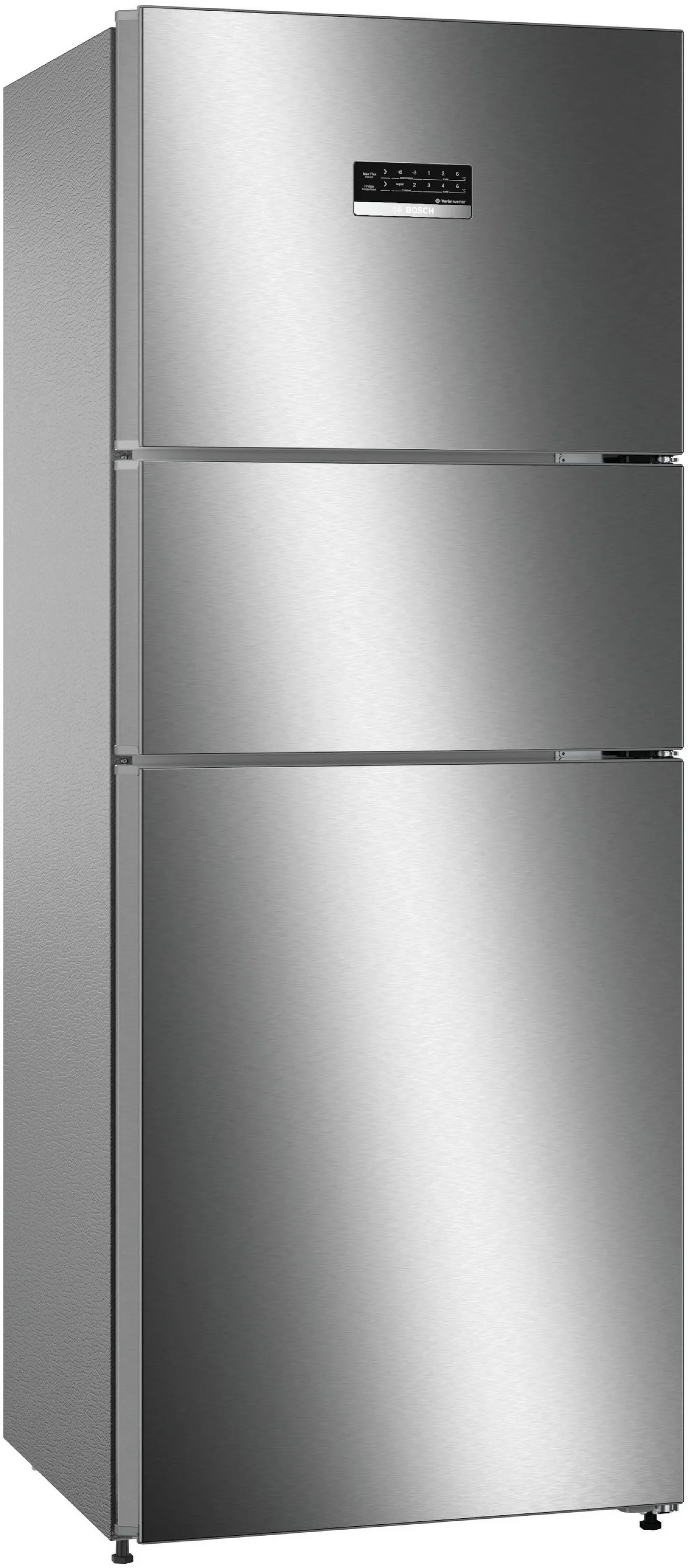 Bosch Refrigerator 332 Litres Triple Door - Top Mount - Series 4  - CMC33K03NI