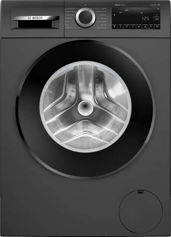 Bosch Series 4 washing machine, front loader 7 kg 1200 rpm - Black - WGA12208IN