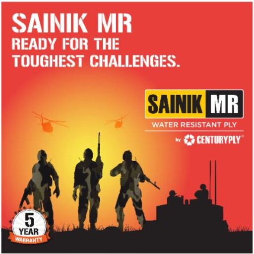 CenturyPly-Century-Sainik-MRPlywood-8x4Feet-Warranty