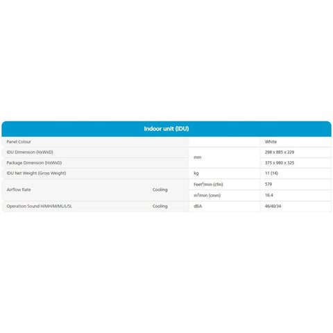 Daikin-0.8-Ton-3-Star-NonInverter-SplitAC-_FTL30UV16V1_RL35UV16V1_CopperCondenser_-IDU Specification