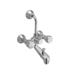 Essco Sumthing Special Wall Mixer 3-In-1 System Faucet SQT-CHR-519KN