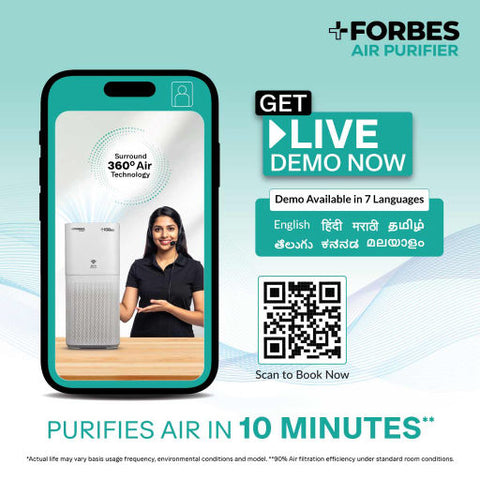 Eureka_Forbes_230_Surround_360__Air_Purifier_True_HEPA_H13_Filter-Live_Demo