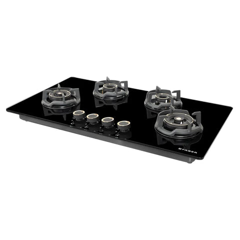 Faber 90cm 4 Burner Hob Experia HT 904 ALU AI FFD