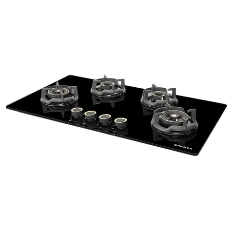 Faber 90cm 4 Burner Hob Experia HT 904 ALU AI FFD