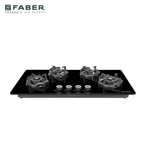 Faber 90cm 4 Burner Hob Experia HT 904 ALU AI FFD