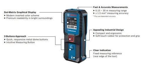 Bosch GLM 30-23 Professional Laser Distance Measure