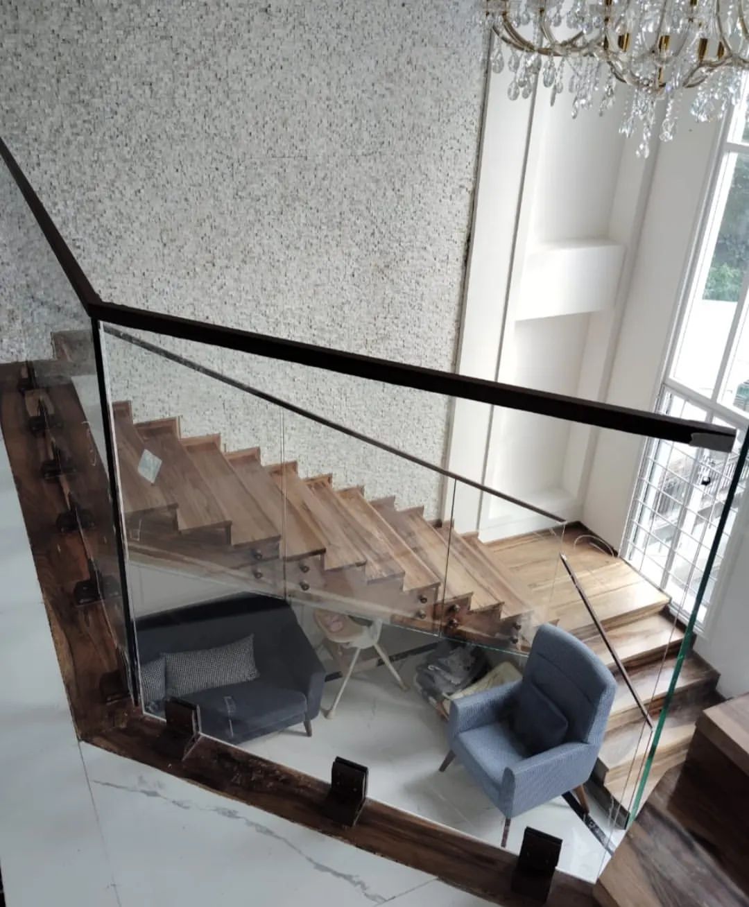 Zolon Aluminium Glass Railing, Glass Balcony Railing, Railing with Gla ...