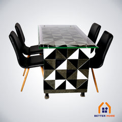 Hancrafted Diamond Square Office Table