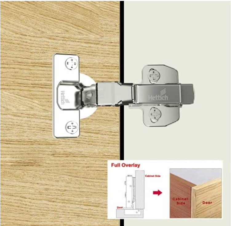 Hettich Onsys 4447i, Silent Hinge Installation