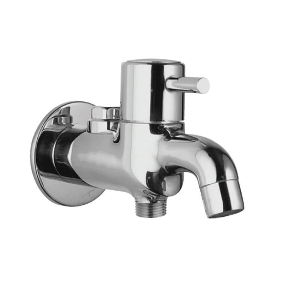 Jaquar_Florentine_2_Way_Bib_Cock_with_Wall_Flange_FLR-CHR-5041N