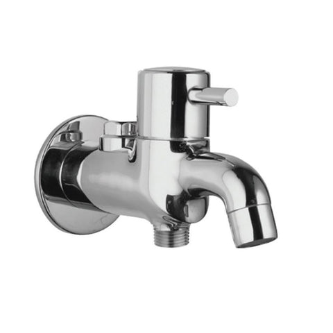 Jaquar_Florentine_2_Way_Bib_Cock_with_Wall_Flange_FLR-CHR-5041N