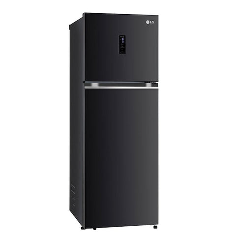 LG 322 Litres Double Door Refrigerator - Ebony Sheen Finish - 3 Star GL-T342TESX