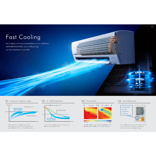 Mitsubishi_Electric_2.2_Ton_4_Star_Inverter_Split_AC_ MSY-GR26VF-DA1-Fast_Cooling