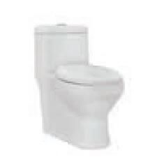 Parryware Cute Single Piece S-300MM Commode C8851