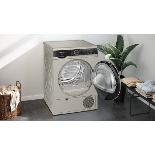 Siemens_iQ500_Condenser_Tumble_Dryer_9_kg_Silver_Inox-WP41G208IN-Open_View