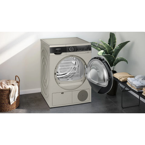 Siemens_iQ500_Condenser_Tumble_Dryer_9_kg_Silver_Inox-WP41G208IN-Open_View
