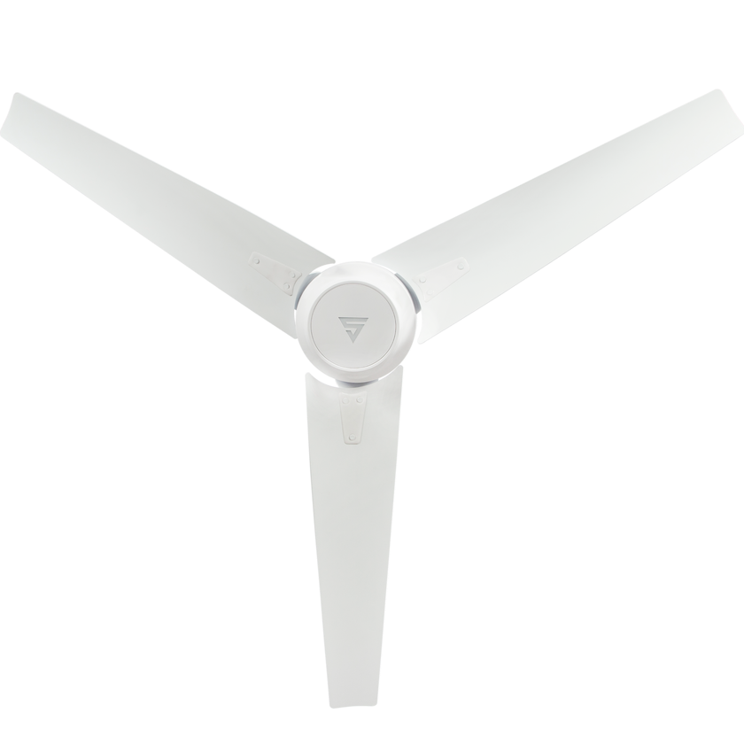 White three-blade fan - Super Q BLDC 160 CM Ceiling Fan Pearl White