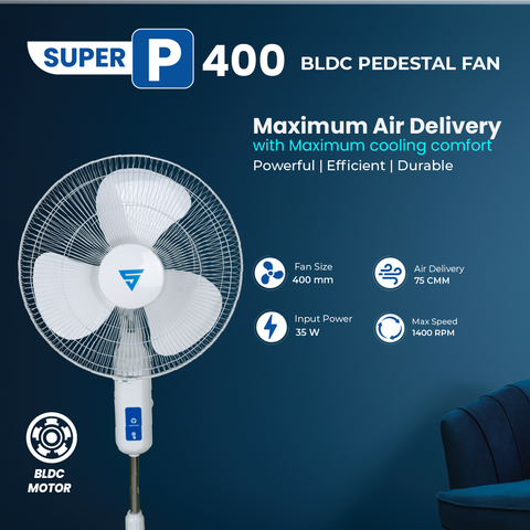 Superfan Super P400 BLDC Pedestal Fan
