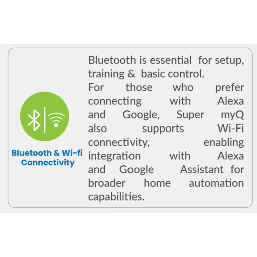 Superfan_Super_myQ_Feature_Bluetooth