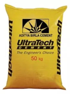 UltraTech Cement PPC (Portland Cement) 50 Kg in HDPE Bag 