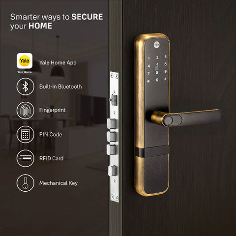 Yale_Zuri_Smart_Lock_Antique_Bronze__with_5_way_unlocking_Fingerprint_PIN_RFID_Manual_Key_and_Built-in_Bluetooth_-_To_Access_through_Home_App-2