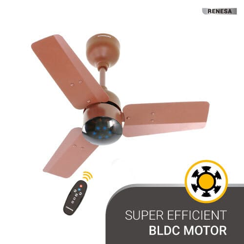 Atomberg Renesa Energy Efficient 600mm Ceiling Fan with BLDC Motor and Remote