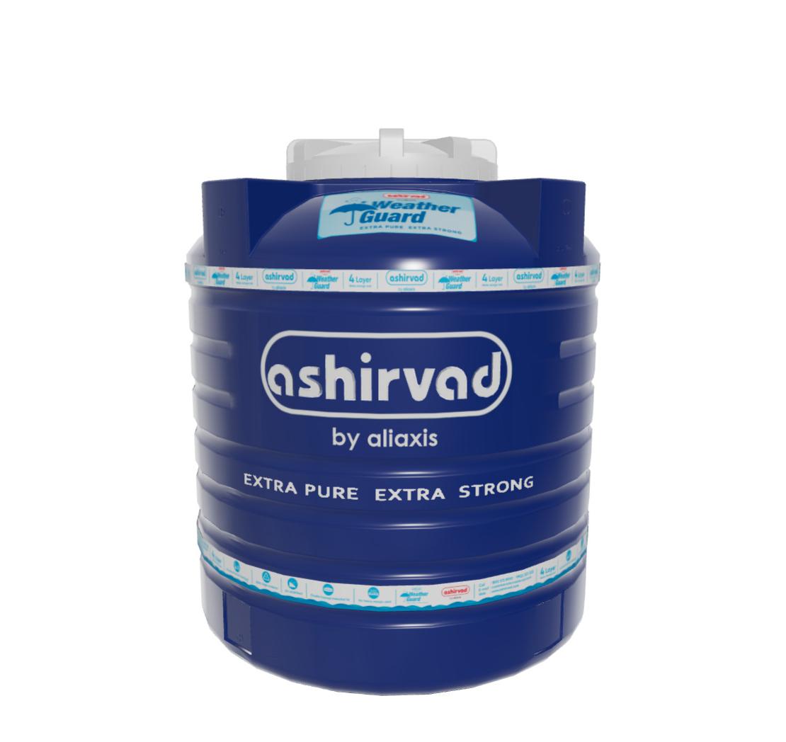 Ashirvad Four Layer Weather Guard Water Storage Tank 500 Litres