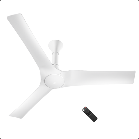 Atomberg Aris Gladius Smart 1200mm BLDC Ceiling Fan With IoT & Remote  - Pearl White