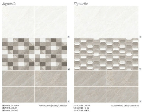 Somany 450X900mm - Digital Wall Tiles