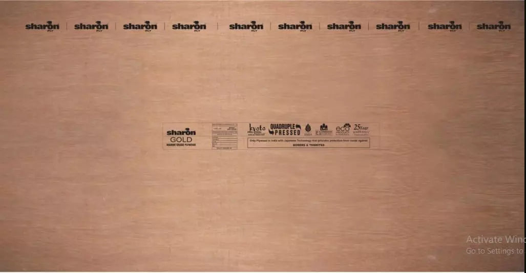 SharonPly - Sharon Gold Marine Plywood - 19mm