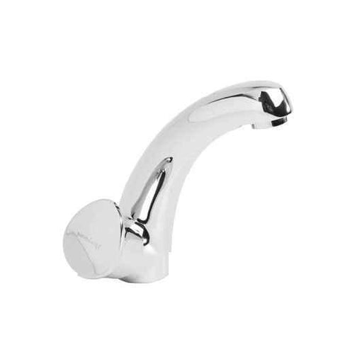 Parryware Droplet Brass Swan Neck Pillar Faucet; G4768A1