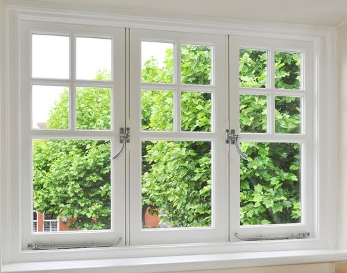 UPVC and Glass Casement Window