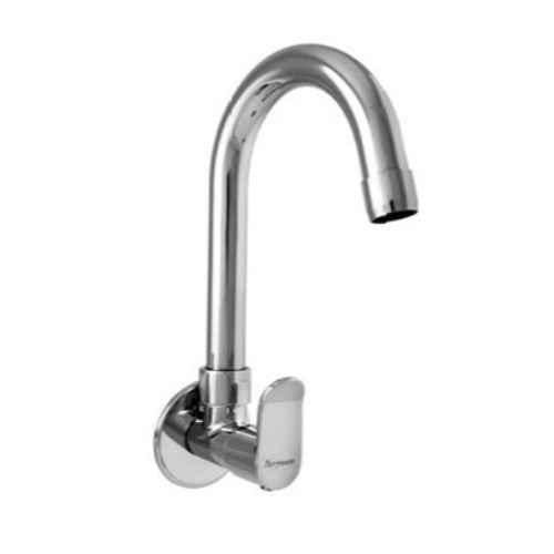 Parryware Alpha Wall Mounting Sink Cock with Swinging Spout; G2721A1